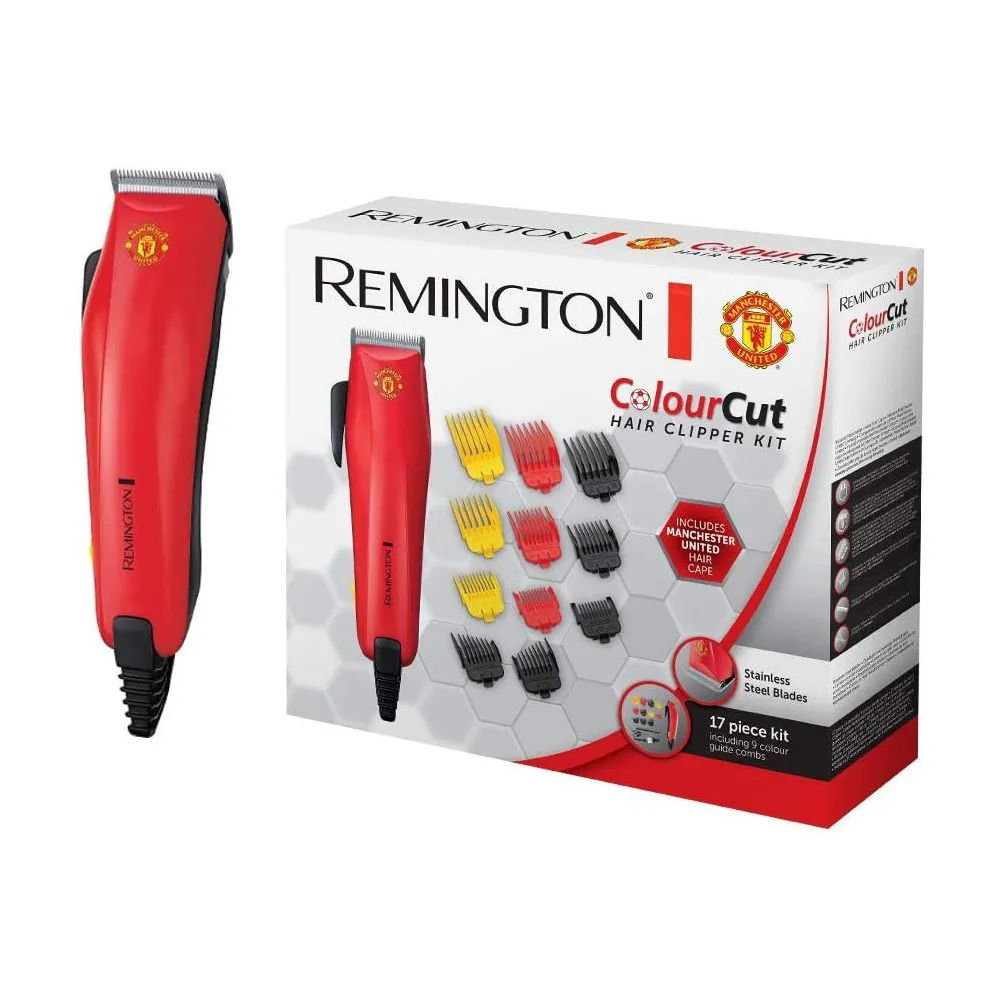 Tondeuse à cheveux Remington Colourcut Hair Clipper Manchester United Edition / Rouge — test tunis